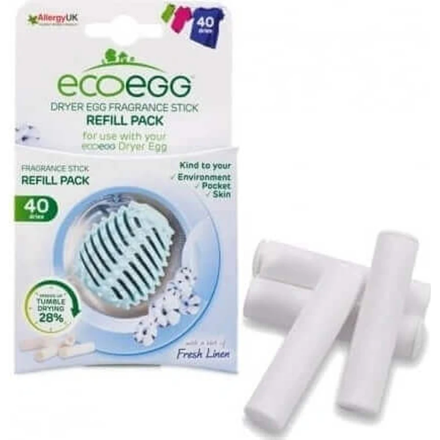 Ecoegg Яйцо-картридж для сушильной машины хлопок 1×4 шт, сменные ароматические палочки: цены и характеристики