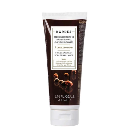 Korres Argan Oil Professional Кондиционер после окрашивания для окрашенных волос 250 мл: цены и характеристики