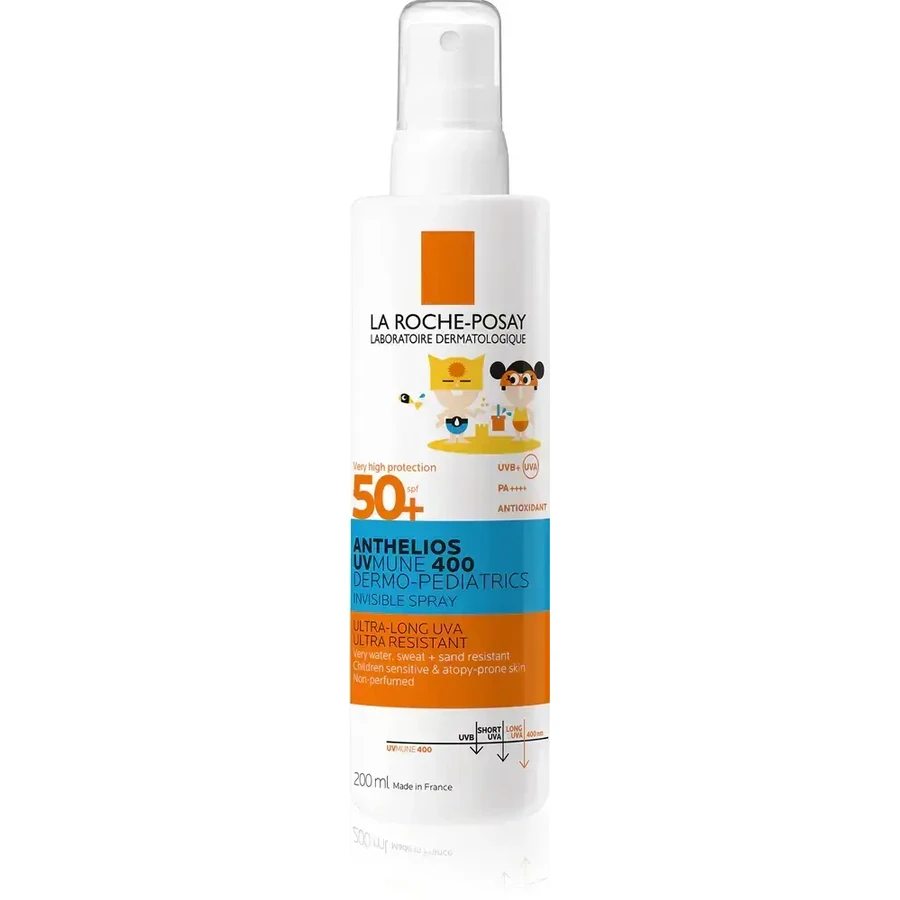 La Roche Posay Anthelios Derma-Pediatrics Невидимий спрей SPF50+200 мл: ціни та характеристики