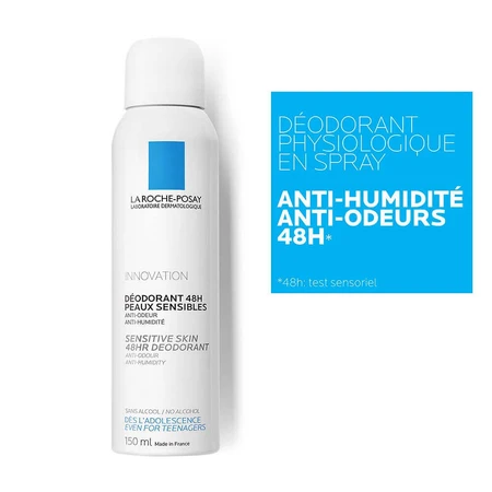 Дезодорант-спрей La Roche-Posay Physiological Spray Deodorant 48H, 2 шт. x 150 мл: цены и характеристики