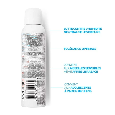 Дезодорант-спрей La Roche-Posay Physiological Spray Deodorant 48H, 2 шт. x 150 мл: цены и характеристики