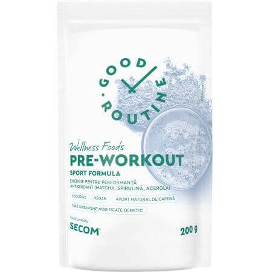 Предтренировочный комплекс Sport Formula Good Routine, 200 г, Secom: цены и характеристики