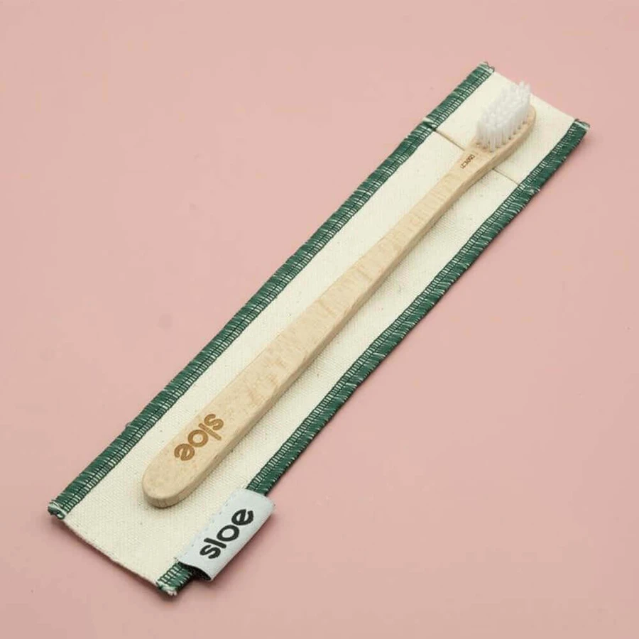 Зубная щетка Sloe Soft Bamboo Toothbrush + Etui: цены и характеристики