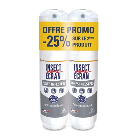 Средство от комаров Insect Ecran Skin для зараженных территорий взрослых и детей 2х100 мл: цены и характеристики