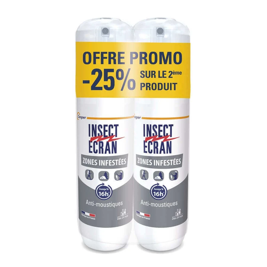Средство от комаров Insect Ecran Skin для зараженных территорий взрослых и детей 2х100 мл: цены и характеристики