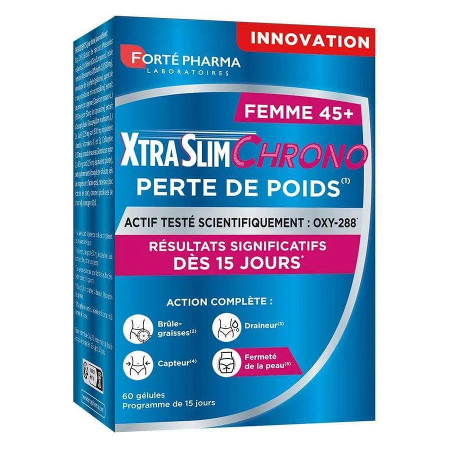 Forté Pharma XtraSlim Chrono Weight Loss Women 45+ 60 гелей: цены и характеристики