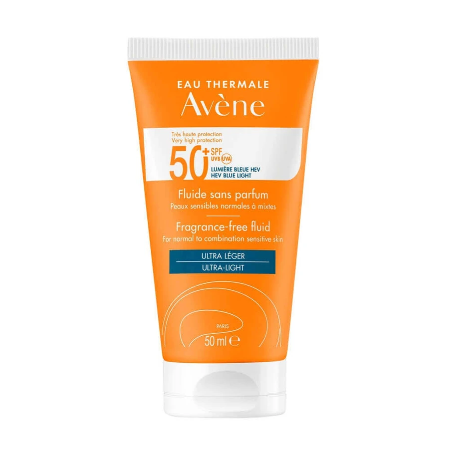 Avène Solari Avene Solaire Флюїд Spf50+ Sans Parfum 50мл: ціни та характеристики