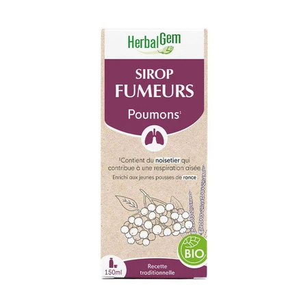 Органічний сироп Herbalgem для курців 150мл: ціни та характеристики