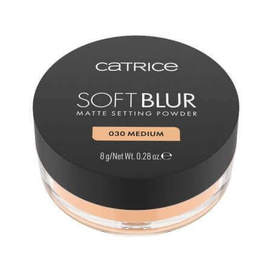 Пудра для матування обличчя Soft Blur Matte Setting Powder, 030 Medium, Soft Blur Matte Setting Powder, 8 г, Catrice: ціни та характеристики