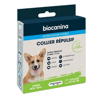 Отпугивающий ошейник Biocanine для собак до 15 кг x1