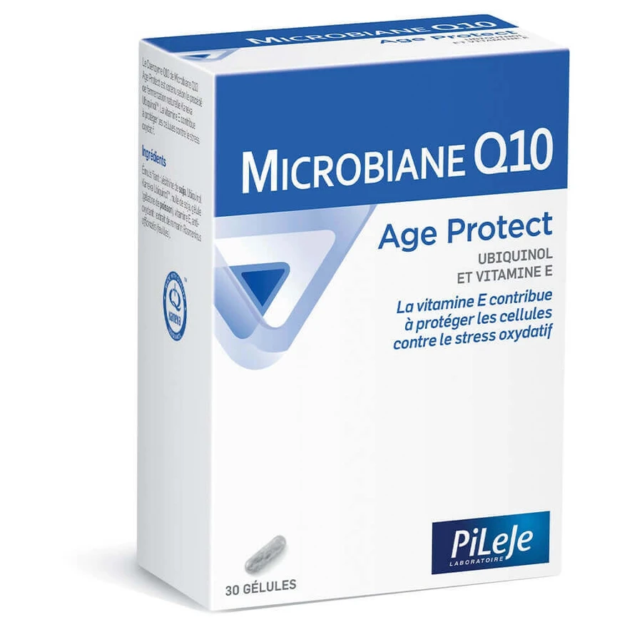 Pileje Microbiane Q10 Age Protect 30 капсул 30 гелів: ціни та характеристики