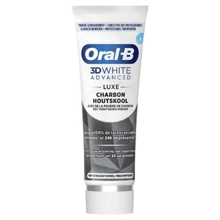 Зубна паста Oral-B 3D White Advanced Зубна паста Luxe Вугілля 75мл