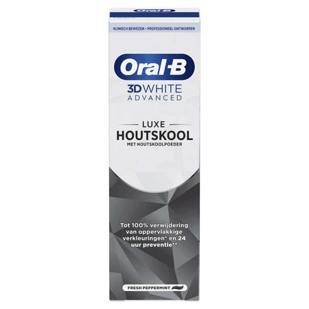 Зубна паста Oral-B 3D White Advanced Зубна паста Luxe Вугілля 75мл: ціни та характеристики
