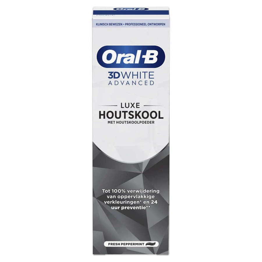 Зубна паста Oral-B 3D White Advanced Зубна паста Luxe Вугілля 75мл: ціни та характеристики