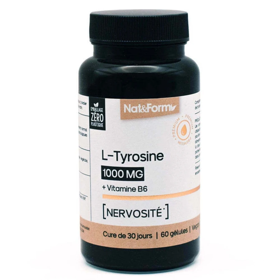 L-тирозин Nat & Form L-Tyrosine, 60 капсул: цены и характеристики