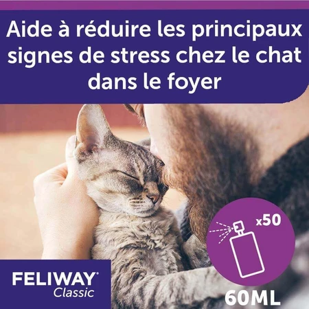 Feliway Classic спрей с феромонами для кошек 60 мл: цены и характеристики