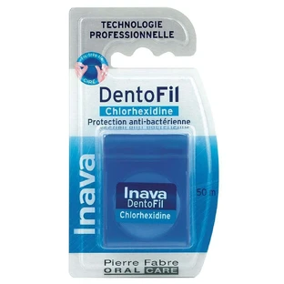 Inava Dentofil Зубная нить с хлоргексидином 50 м