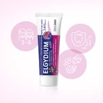 Elgydium Kids Fluorinol, зубна паста проти карієсу для дітей 3-6 років, малина та полуниця, 50 мл: ціни та характеристики