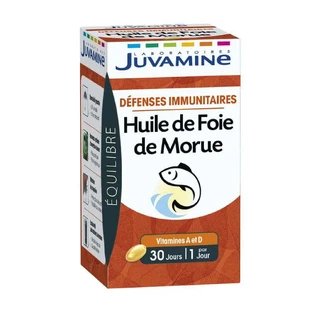 Juvamine Immune Defences Cod Liver Oil 30 капсул