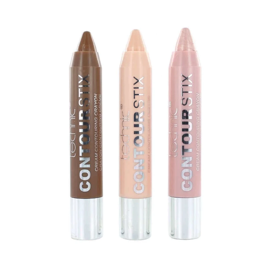 Набор из 3 кремовых контурных и осветляющих карандашей, Technic Contour Stix: цены и характеристики