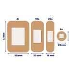 Пластир Elastoplast Dressings 40 Універсальний пластир 4 розміри x40: ціни та характеристики