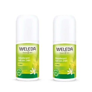 Weleda Дезодоранты роликовые 24 часа Лимон 2х50 мл