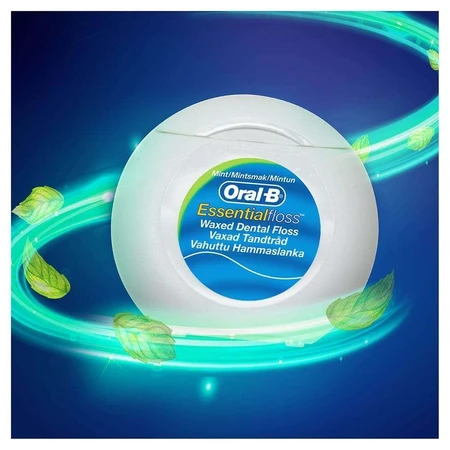 Oral-B Essential Floss Waxed Menthol Floss 50m: цены и характеристики