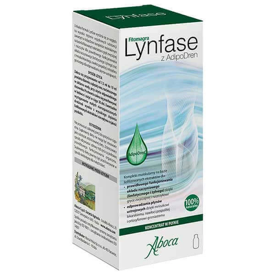 Концентрат Aboca Phytomagra Lynfase z AdipoDren, 180 г: ціни та характеристики