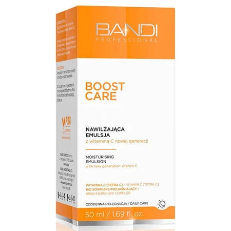 Bandi Boost Care, зволожуюча емульсія з вітаміном С нового покоління, 50 мл: ціни та характеристики