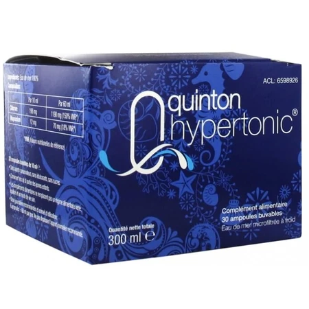 Квинтон Гипертоник/Quinton Hypertonic, 30 ампул: цены и характеристики
