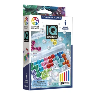 Логическая игра с 120 задачами IQ Bubbles, 7 лет+, Smart Games