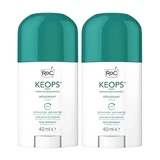 Roc Keops Дезодорант-стик Умеренное потоотделение 2х40 мл