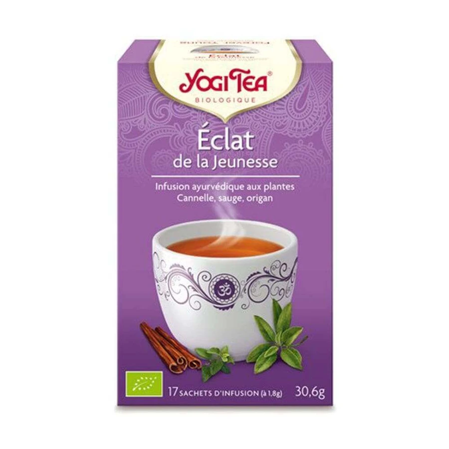 Yogi Tea Яркость и молодость x17 пакетиков: цены и характеристики