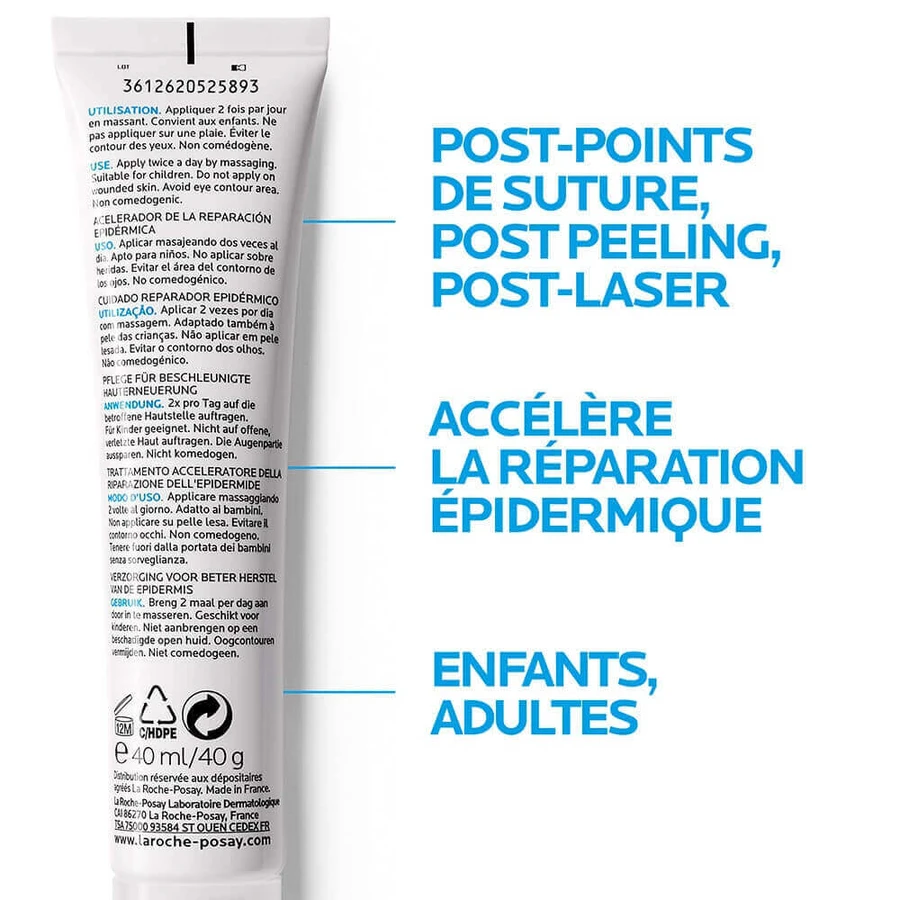 La Roche-Posay Cicaplast Gel B5 Epidermal Repair Accelerator 40ml: цены и характеристики