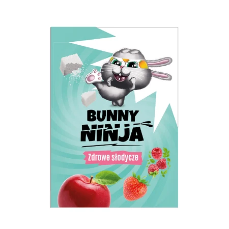 Набір Bunny Ninja Fruit Straws, фруктові снеки, 4 х 16 г + безкоштовна розмальовка: ціни та характеристики