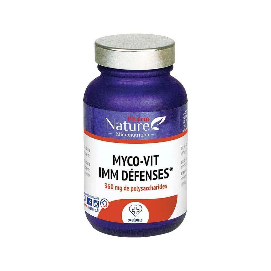 Pharm Nature Мікроелементний захист Myco-vit Imm 60 капсул: ціни та характеристики