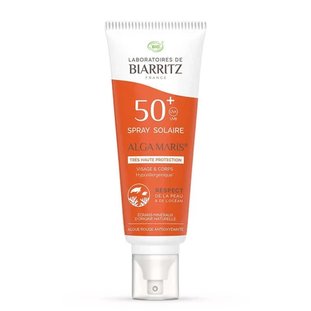 Laboratoires De Biarritz Sun Products Spray SPF50+ Bio Very High Protection Natural 100ml: цены и характеристики