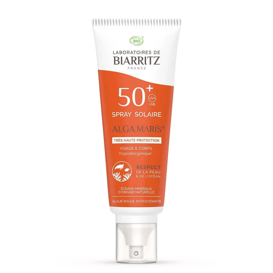 Laboratoires De Biarritz Sun Products Spray SPF50+ Bio Very High Protection Natural 100ml: цены и характеристики