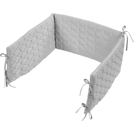 KLUPS Защитный камин для детской кроватки Velvet Grey 1×1 штука, размер 180×30 см: цены и характеристики