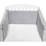 KLUPS Защитный камин для детской кроватки Velvet Grey 1×1 штука, размер 180×30 см: цены и характеристики