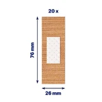 Водостійкий пластир Elastoplast Екстра стійкий 1 розмір 20шт: ціни та характеристики