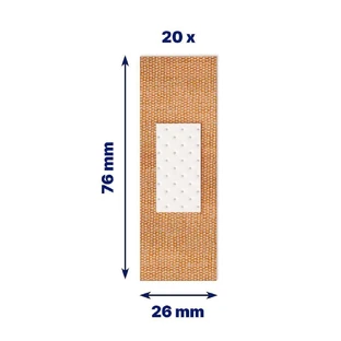 Водостійкий пластир Elastoplast Екстра стійкий 1 розмір 20шт