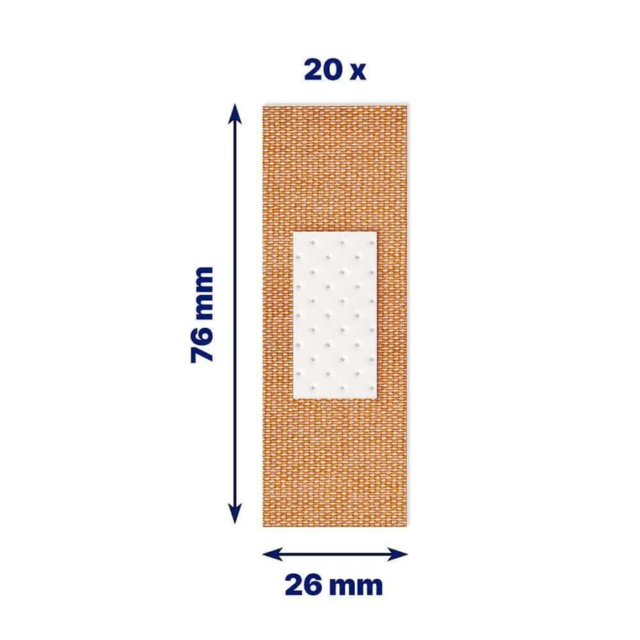 Водостійкий пластир Elastoplast Екстра стійкий 1 розмір 20шт: ціни та характеристики