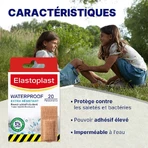 Водостійкий пластир Elastoplast Екстра стійкий 1 розмір 20шт: ціни та характеристики