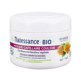 Natessance Colour Hair Mask - Органическая карма и растительный кератин для окрашенных или мелированных волос 200 мл