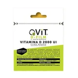 Плівка для порожнини рота з вітаміном D 2000UI D-film, 30 шт, Qvit