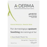 A-Derma, дерматологический очищающий бар для лица и тела, 100 г