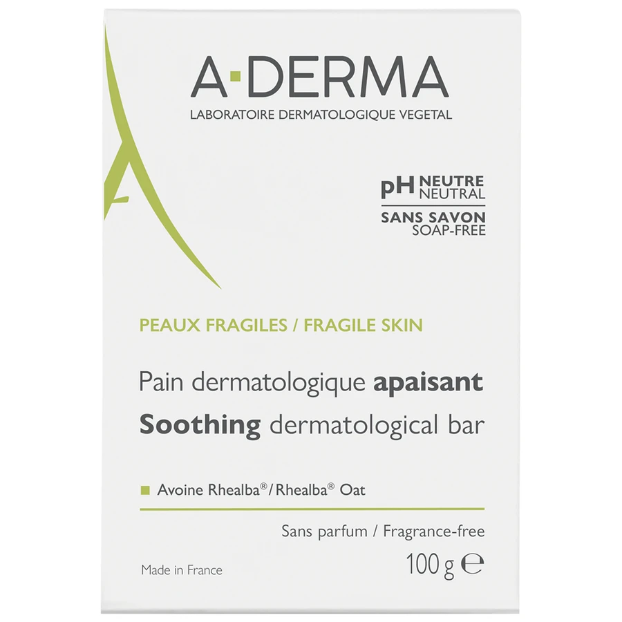 A-Derma, дерматологический очищающий бар для лица и тела, 100 г: цены и характеристики