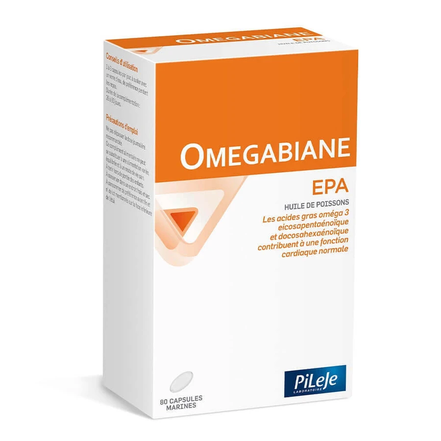 Pileje Omegabiane Omegabiane Epa 80 капсул: ціни та характеристики