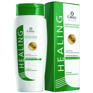 Catzy Healing Herbal, Травяной шампунь против перхоти с пироктонатом оламина 1%, 200 мл